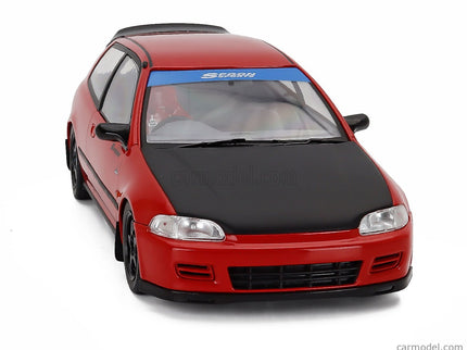 Honda Civic (EG6) Works Spoon 1991 1:18 Solido červená čierna