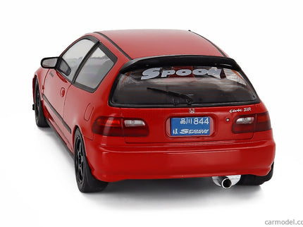 Honda Civic (EG6) Works Spoon 1991 1:18 Solido červená čierna