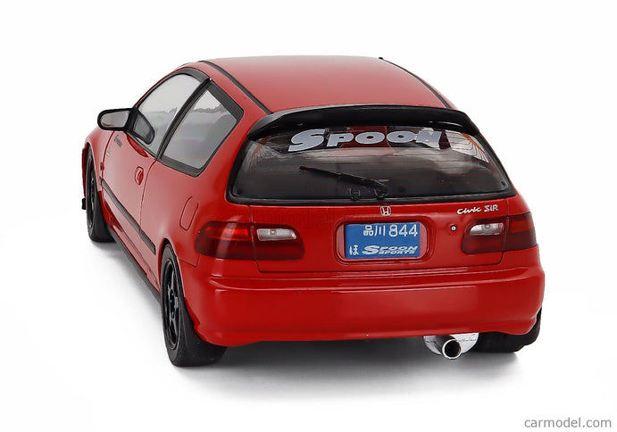 Honda Civic (EG6) Works Spoon 1991 1:18 Solido červená čierna
