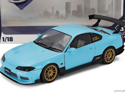 Nissan Silvia (S15) Coupe Spec-R Aero 1999 1:18 Solido modrá