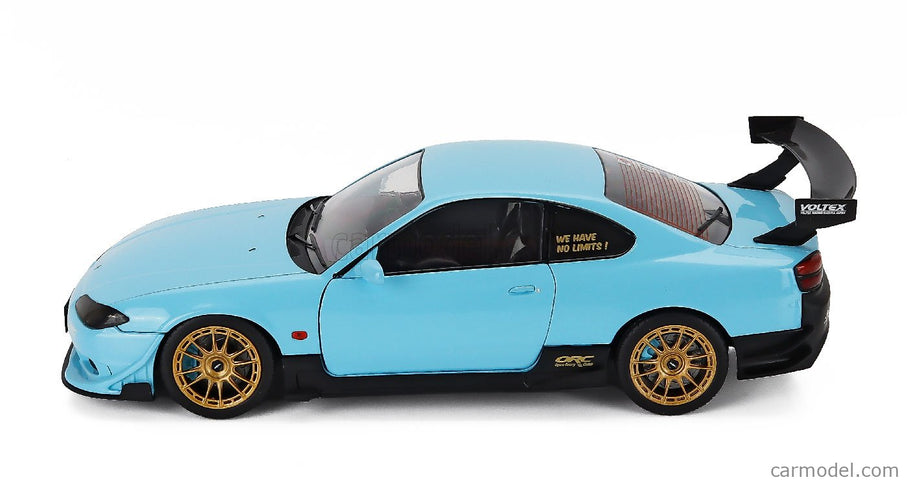 Nissan Silvia (S15) Coupe Spec-R Aero 1999 1:18 Solido modrá