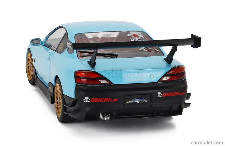 Nissan Silvia (S15) Coupe Spec-R Aero 1999 1:18 Solido modrá