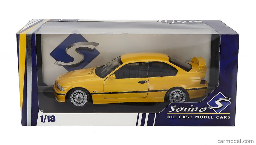 BMW 3-SERIES M3 (E36) Coupe 1991 1:18 Solido žltá