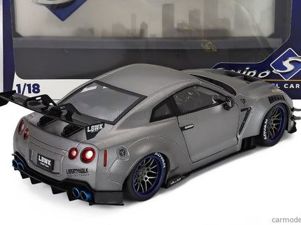 Nissan GT-R (R35) Liberty Walk Body Kit 2.0 Coupe 2024 1:18 Solido strieborná
