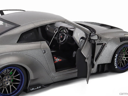 Nissan GT-R (R35) Liberty Walk Body Kit 2.0 Coupe 2024 1:18 Solido strieborná