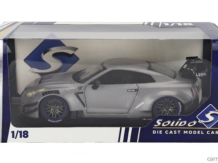 Nissan GT-R (R35) Liberty Walk Body Kit 2.0 Coupe 2024 1:18 Solido strieborná