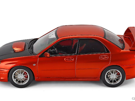 Subaru Impreza Wrx STi 2003 1:18 Solido oranžová čierna