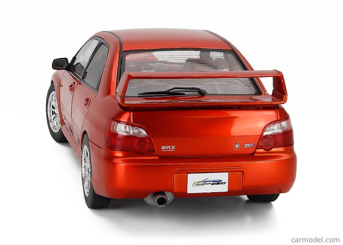 Subaru Impreza Wrx STi 2003 1:18 Solido oranžová čierna