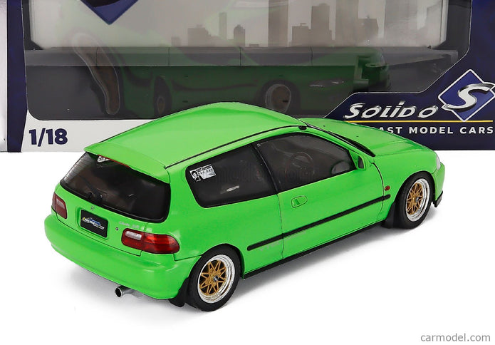 Honda Civic (EG6) Works 1991 1:18 Solido zelená