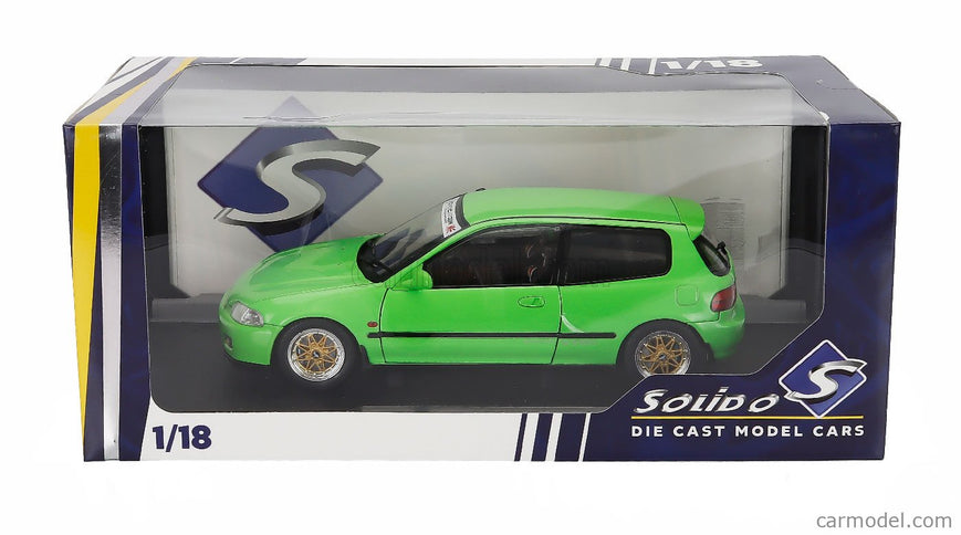 Honda Civic (EG6) Works 1991 1:18 Solido zelená