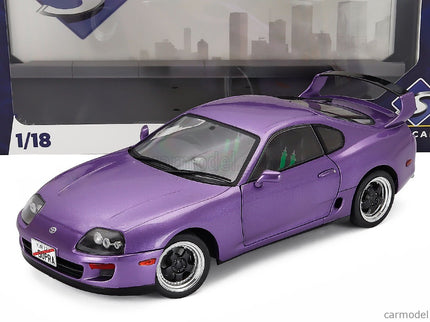Toyota Supra Mkiv (A80) Coupe 1993 1:18 Solido fialová