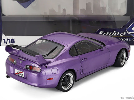 Toyota Supra Mkiv (A80) Coupe 1993 1:18 Solido fialová