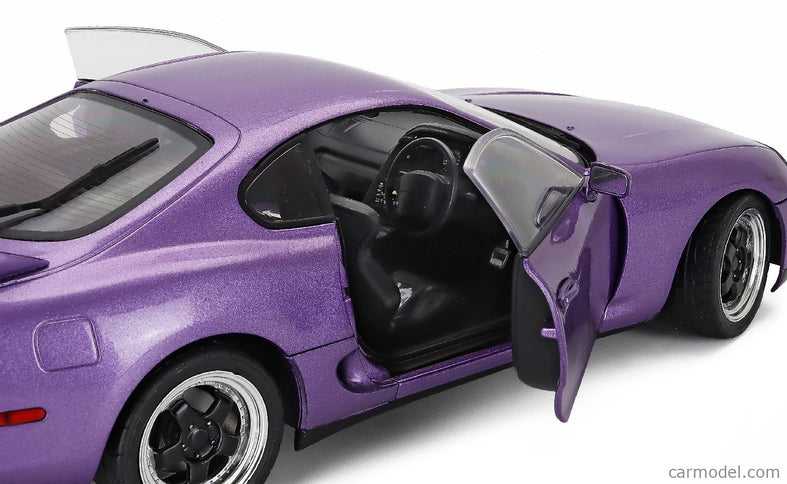 Toyota Supra Mkiv (A80) Coupe 1993 1:18 Solido fialová
