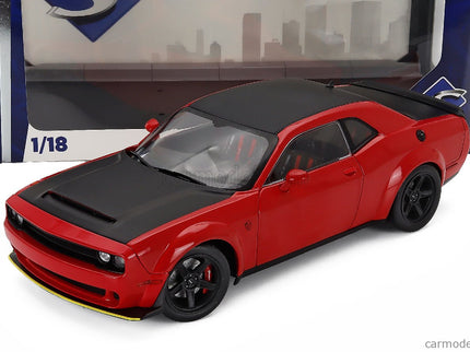 Dodge Challenger Srt Demon Coupe 2023 1:18 Solido červená