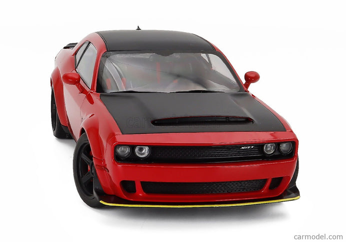 Dodge Challenger Srt Demon Coupe 2023 1:18 Solido červená