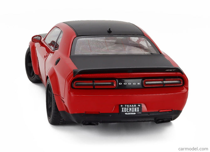 Dodge Challenger Srt Demon Coupe 2023 1:18 Solido červená