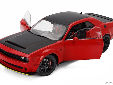 Dodge Challenger Srt Demon Coupe 2023 1:18 Solido červená