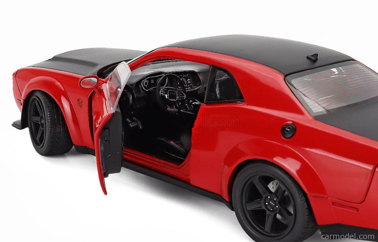 Dodge Challenger Srt Demon Coupe 2023 1:18 Solido červená