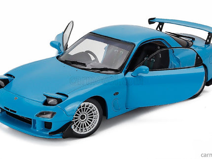 Mazda RX-7 (FD3RS) Works Coupe 1999 1:18 Solido modrá