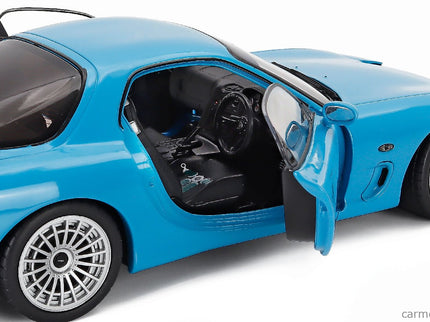 Mazda RX-7 (FD3RS) Works Coupe 1999 1:18 Solido modrá