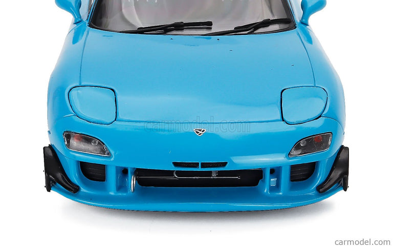 Mazda RX-7 (FD3RS) Works Coupe 1999 1:18 Solido modrá