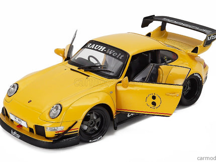 Porsche 911 993 RWB Bodykit Coupe N°0 Racing 2020 1:18 Solido Cinderella žltá