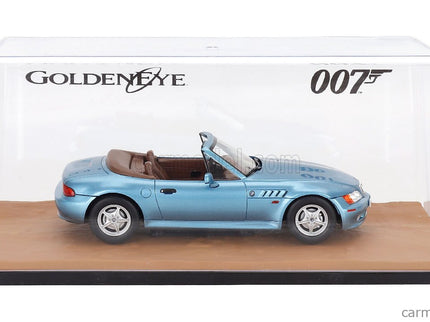 BMW Z3 Spider 1999 - 007 James Bond - Goldeneye 1:24 Edicola modrá metalická
