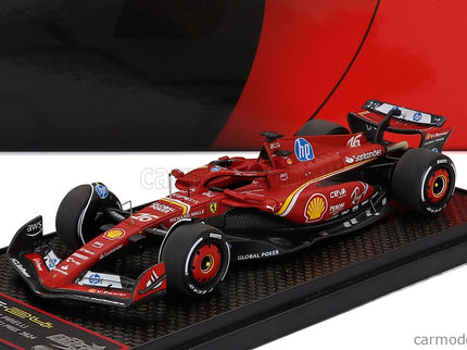 Ferrari F1 SF-24 Team Scuderia Ferrari SF24 N°16 Víťaz Austin USA GP 2024 Charles Leclerc 1:43 BBR Models červená čierna