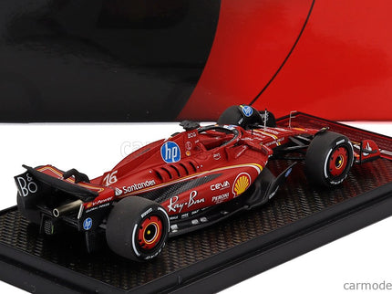 Ferrari F1 SF-24 Team Scuderia Ferrari SF24 N°16 Víťaz Austin USA GP 2024 Charles Leclerc 1:43 BBR Models červená čierna