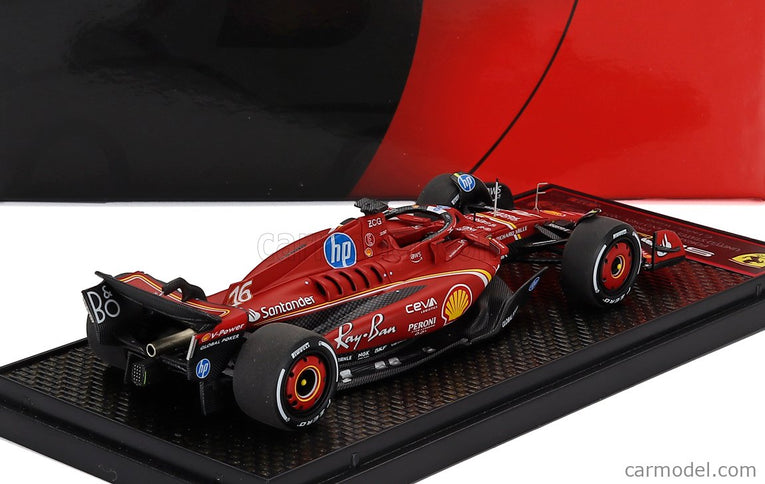 Ferrari F1 SF-24 Team Scuderia Ferrari SF24 N°16 Víťaz Austin USA GP 2024 Charles Leclerc 1:43 BBR Models červená čierna