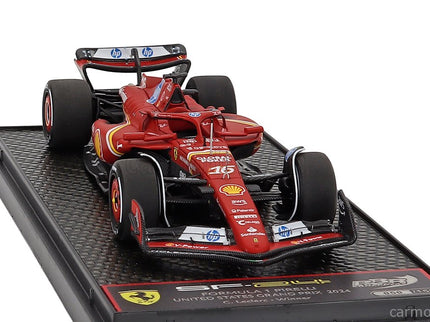 Ferrari F1 SF-24 Team Scuderia Ferrari SF24 N°16 Víťaz Austin USA GP 2024 Charles Leclerc 1:43 BBR Models červená čierna