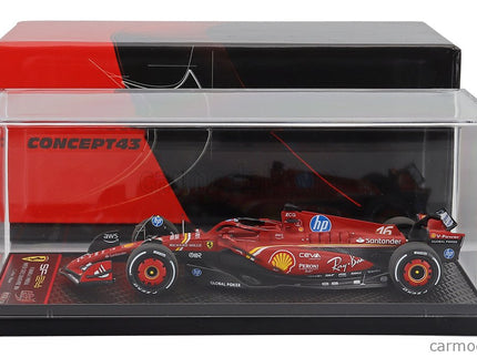 Ferrari F1 SF-24 Team Scuderia Ferrari SF24 N°16 Víťaz Austin USA GP 2024 Charles Leclerc 1:43 BBR Models červená čierna