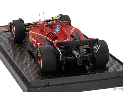 Ferrari F1 SF-24 Team Scuderia Ferrari SF24 N°55 2. Miesto Austin USA GP 2024 Carlos Sainz 1:43 BBR Models červená čierna