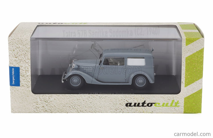 Tatra 57B Sanitka Sodomka Czech Republic 1940 1:43 Autocult slonovinová