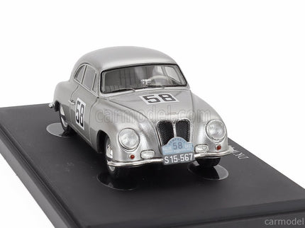 DKW F91 Sportwagen Brand N°58 Rally Semperit Germany 1954 1:43 Autocult strieborná