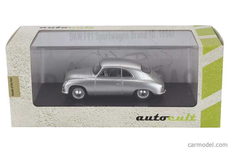 DKW F91 Sportwagen Brand Germany 1954 1:43 Autocult strieborná