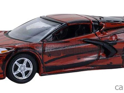 Chevrolet Corvette Coupe 2020 1:64 Greenlight červená