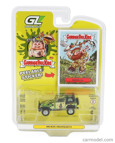Jeep YJ 1991 1:64 Greenlight maskovacia