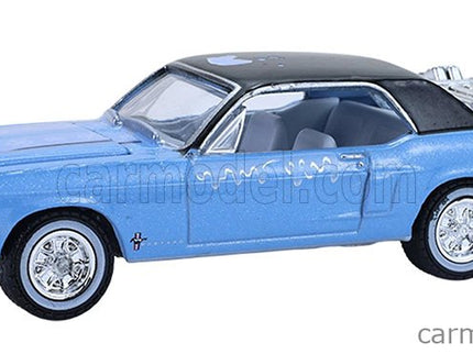 Ford Mustang Coupe 1967 1:64 Greenlight svetlomodrá