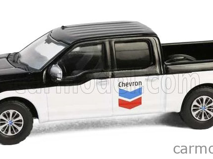 Ford F-150 XL Pick-UP Chevron 2019 1:64 Greenlight biela čierna