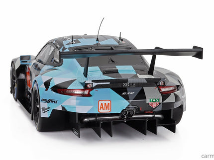 Porsche 911 991 RSR Team Dempsey Proton Racing N°77 Víťaz Lmgte AM 24h Le Mans 2018 Matt Campbell - Christian Ried - Julien Andlauer 1:12 IXO Models sivá svetlomodrá