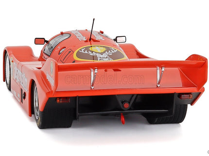 Porsche 956B Jagermeister Team Brun Motorsport N°1 3. Miesto 200 Miles Norisring 1984 Stefan Bellof 1:18 Werk83 oranžová