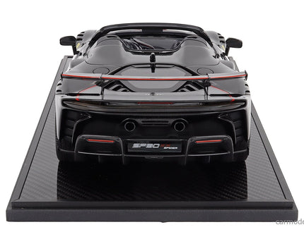 Ferrari SF90 XX Stradale Spider 2024 1:12 BBR Models NERO DAYTONA - RED CARBON BLACK