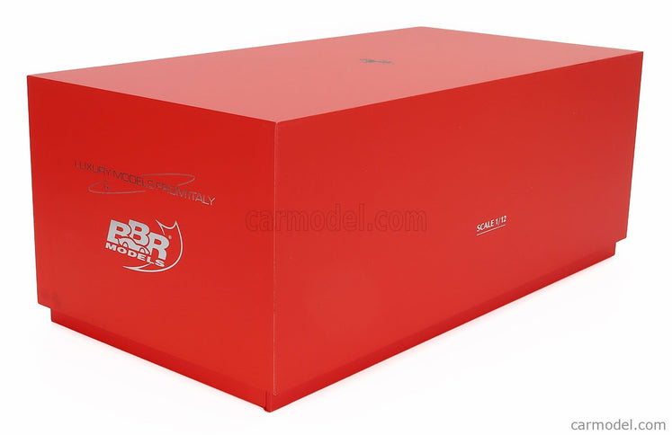 Ferrari SF90 XX Stradale Spider 2024 1:12 BBR Models NERO DAYTONA - RED CARBON BLACK