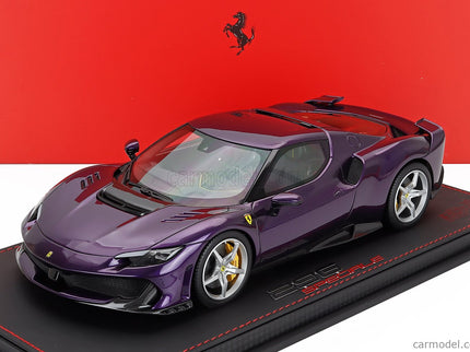 Ferrari 296 Speciale 2025 1:18 BBR Models fialová Hong Kong - fialová