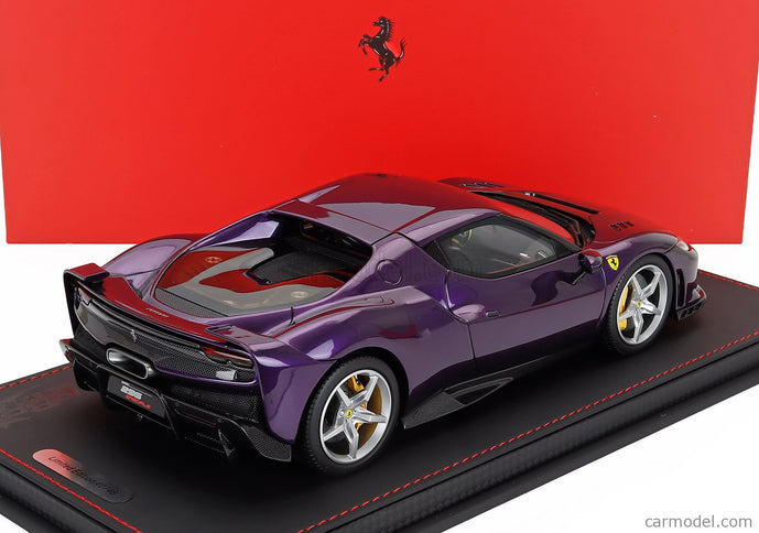 Ferrari 296 Speciale 2025 1:18 BBR Models fialová Hong Kong - fialová