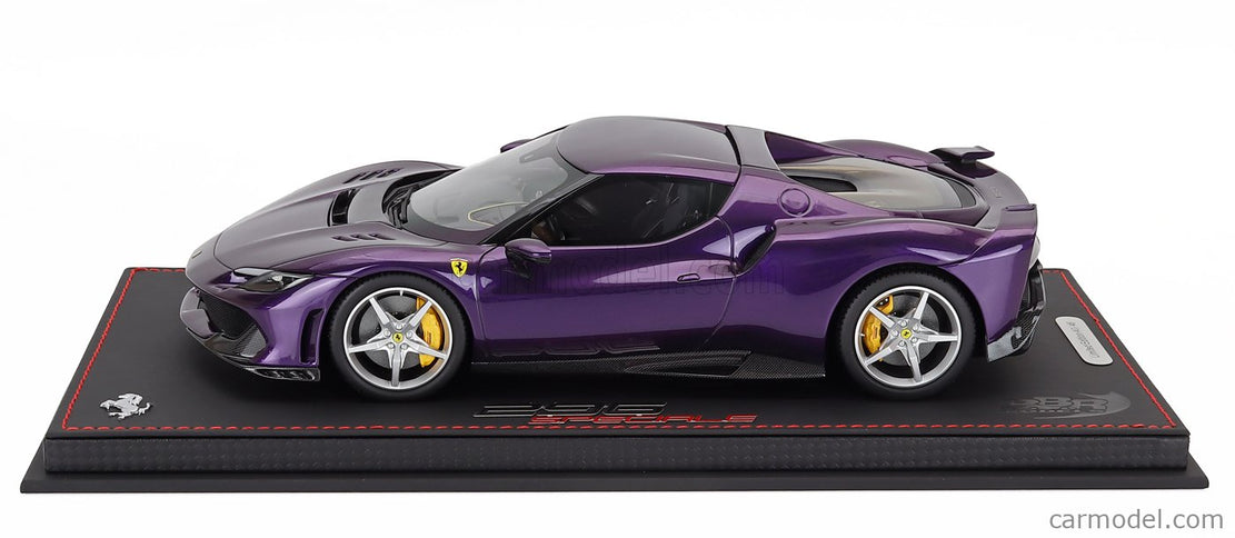 Ferrari 296 Speciale 2025 1:18 BBR Models fialová Hong Kong - fialová