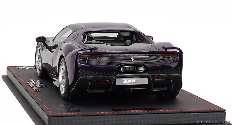 Ferrari 296 Speciale 2025 1:18 BBR Models fialová Hong Kong - fialová