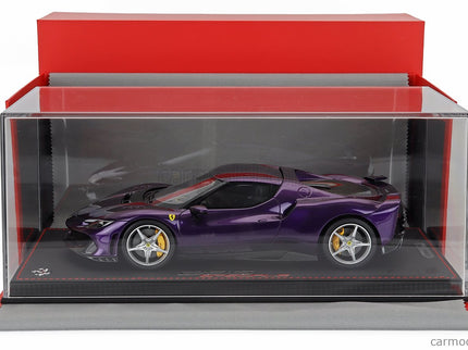 Ferrari 296 Speciale 2025 1:18 BBR Models fialová Hong Kong - fialová
