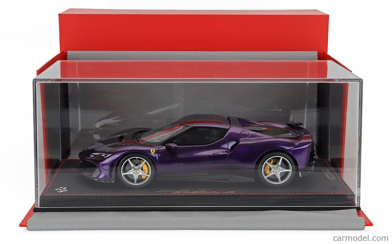 Ferrari 296 Speciale 2025 1:18 BBR Models fialová Hong Kong - fialová
